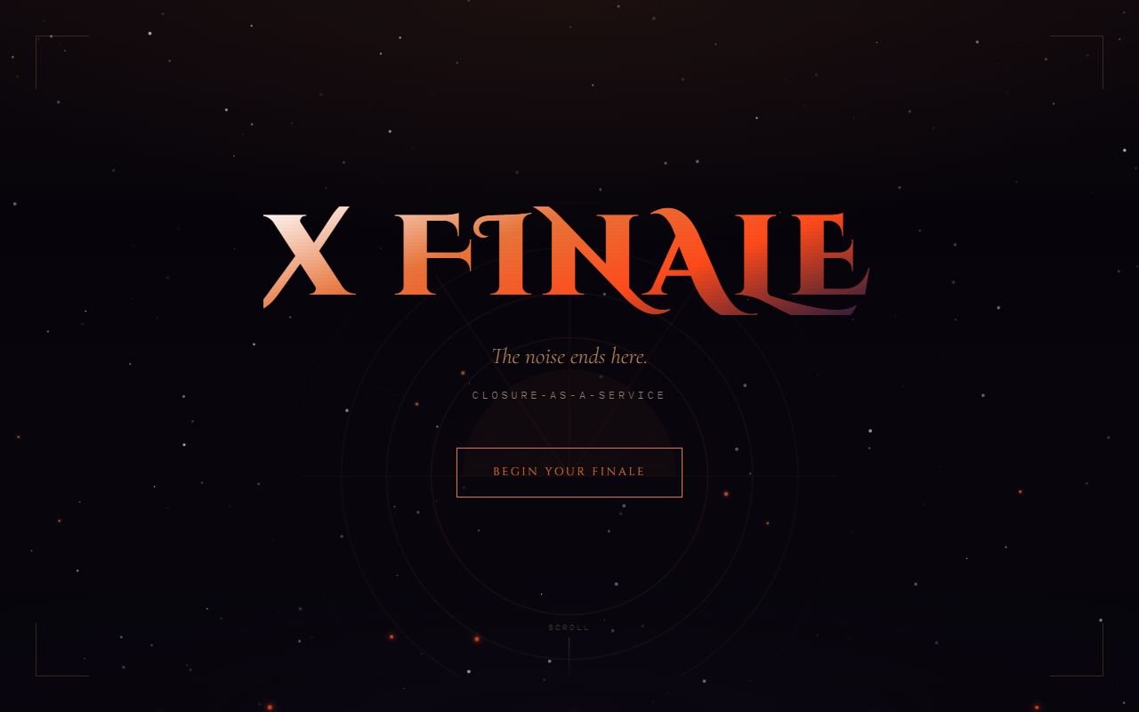 X Finale